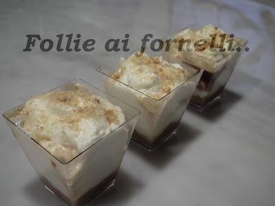 Mousse di cioccolato bianco al caffè