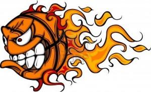 10343511-flaming-basket-faccia-cartoon