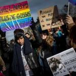 Parigi, manifestazione a favore dei matrimoni gay03