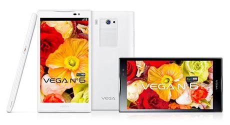 Pantech presenta Vega No.6, smartphone da 5.9 pollici Full HD