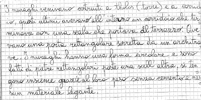 Lezione di archeologia - scuole elementari.