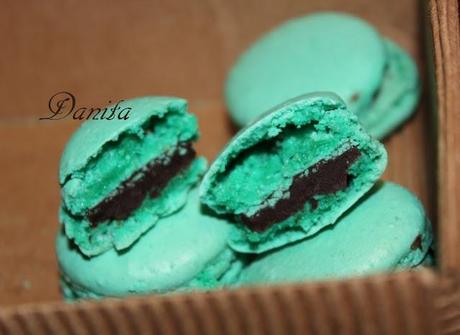 I miei macarons Tiffany...e le mode culinarie