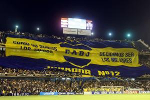 Lo spettacolo della Doce al seguito del Boca Juniors