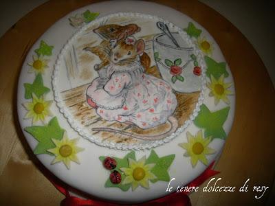 Ancora una torta ispirata a Beatrix Potter !!