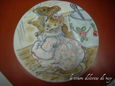 Ancora una torta ispirata a Beatrix Potter !!