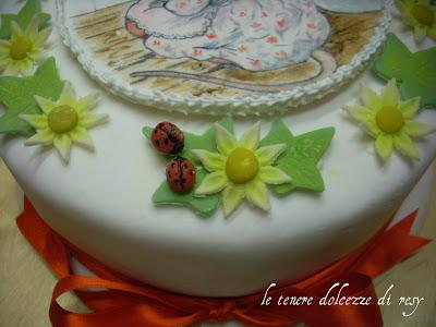 Ancora una torta ispirata a Beatrix Potter !!