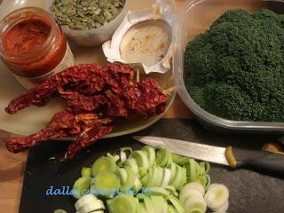 Gnocchetti di patate con broccoli, cruschi e semi di zucca