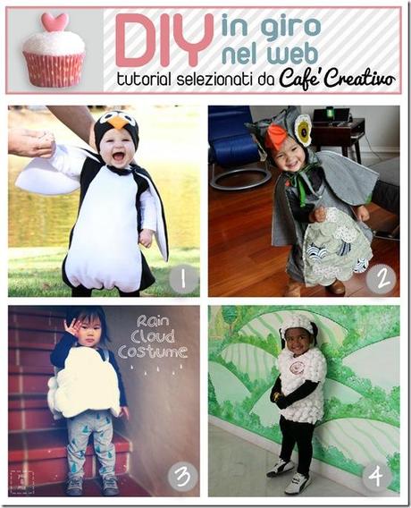 cafecreativo-tutorial costumi carnevale pinguino pecorella nuvola gufoi