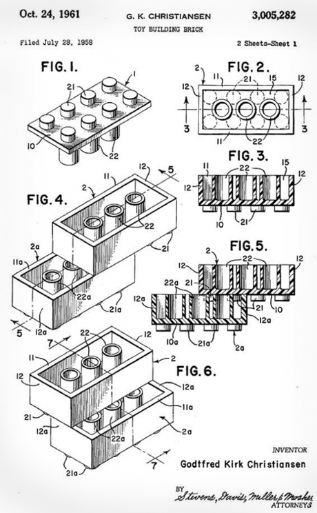 I mattoncini LEGO compiono 55 anni