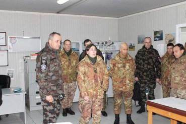 Kosovo/ Il Deputy Commander KFOR in visita alla Task Force Air