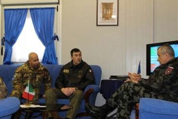 Kosovo/ Il Deputy Commander KFOR in visita alla Task Force Air