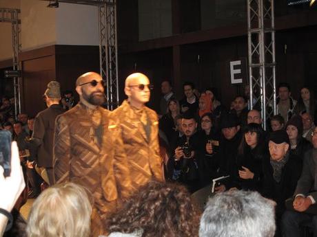 Architettura e arte: Frankie Morello fashion show