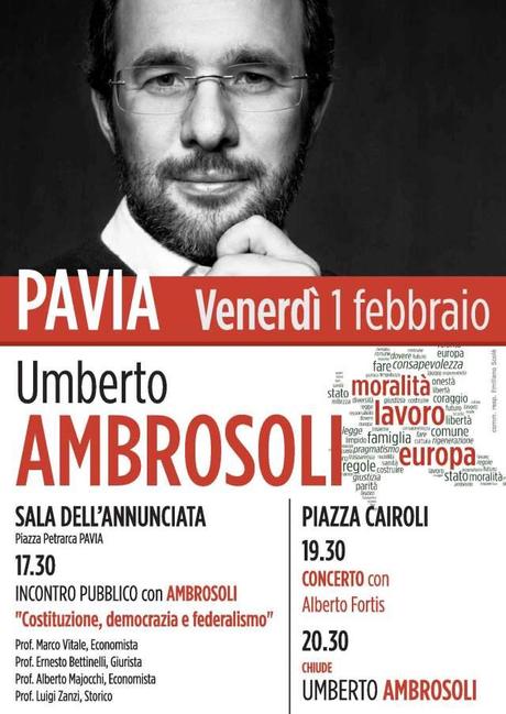 Umberto Ambrosoli a Pavia