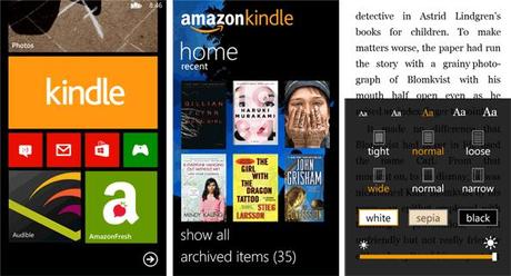 Amazon Kindle per Nokia Lumia 920, 620, 820 Tutti gli ebook su smartphone