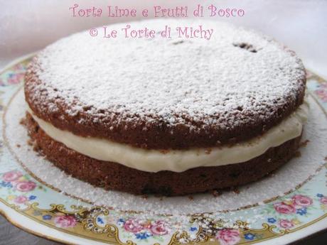 Torta Lime e Frutti di Bosco