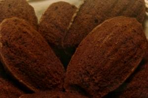 Madeleines al cioccolato