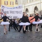 Accademia di danza, flash mob a Roma 06