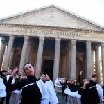 Accademia di danza, flash mob a Roma 05