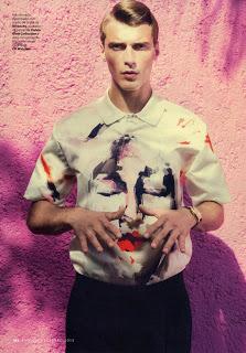 Clément Chabernaud in Dolce & Gabbana e Givenchy su Esquire Espana