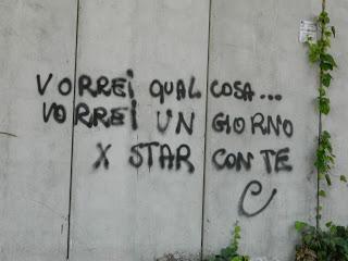 Scritte sui muri...