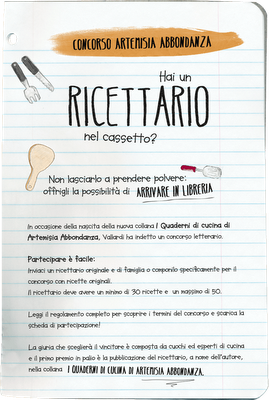 Nuova collana Vallardi e concorso Artemisia