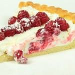 Ricette di dolci: crostata con mascarpone e lamponi