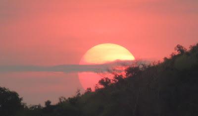 la Lopé regala il tramonto più bello