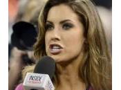 Katherine Webb, Miss Universo trasforma reporter (foto)