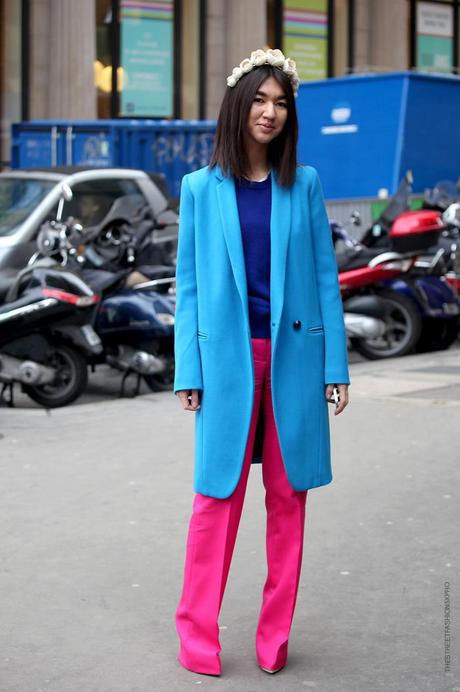 In the Street...Pink Does Not Stop #3...Paris & Milan