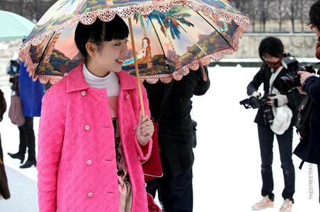 In the Street...Pink Does Not Stop #3...Paris & Milan