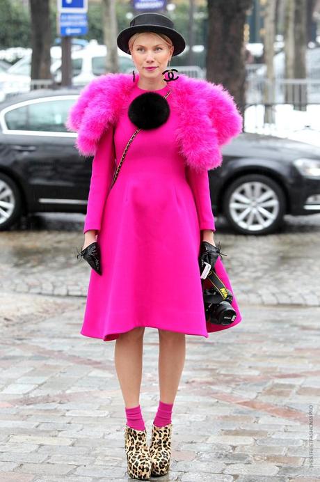 In the Street...Pink Does Not Stop #3...Paris & Milan