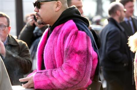 In the Street...Pink Does Not Stop #3...Paris & Milan
