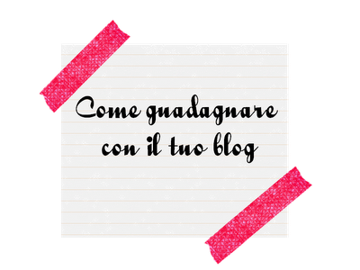 Come guadagnare con il blog senza utilizzare AdSense