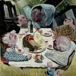 Robusti Enrico Potrei con questa manina assaggiare questo zampone Olio su tela 120x100 2009 150x150 Enrico Robusti