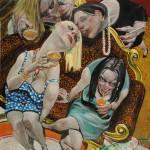 Robusti Enrico Le signore si divertono Olio su tela 120x100 2011 150x150 Enrico Robusti