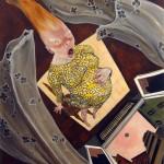 Robusti Enrico Sole nero in un cielo di carne immacolata Olio su tela 120x100 2005 150x150 Enrico Robusti