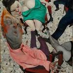 Robusti Enrico Mi permette signorina di allungare le gambe Olio su tela 120x100 2011 150x150 Enrico Robusti