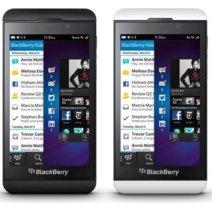 BlackBerry Z10 e BlackBerry Q10: specifiche e data di uscita