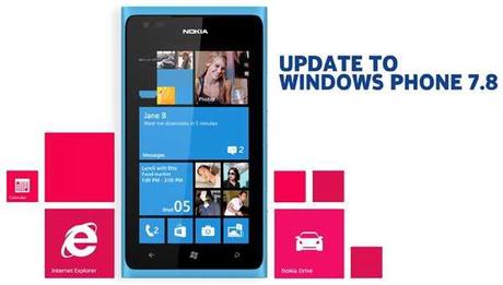 Ufficiale Windows Phone 7.8 su Nokia Lumia 510, 610, 710, 800 e 900