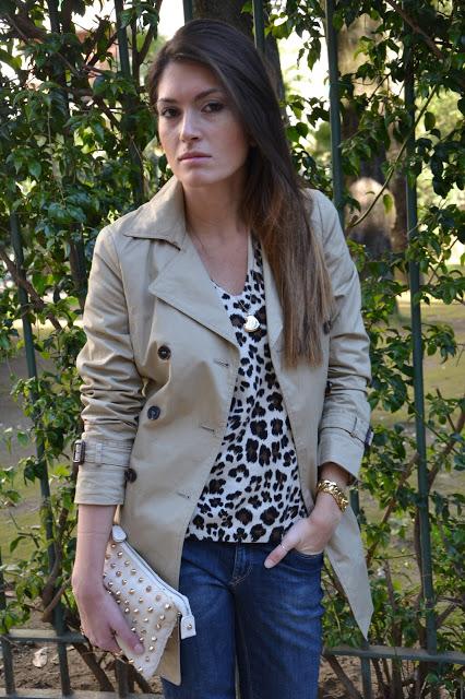 Animal print and denim