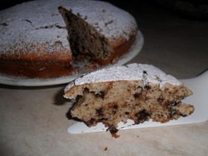 Torta di ricotta al cioccolato