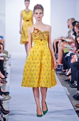 Oscar de la Renta spring 2013: ed è subito amore.