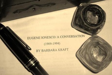 Il dattiloscritto - Fotografia di Emanuela Riverso Eugène Ionesco e Barbara Kraft: A Conversation