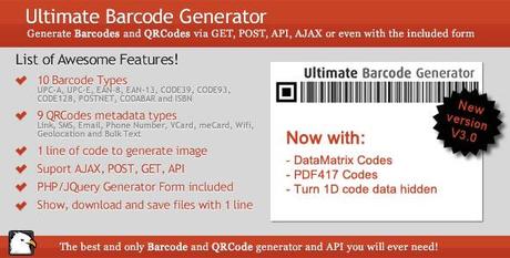 Premium PHP Barcode Generator