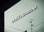 Monica Bellucci Dolce Gabbana store