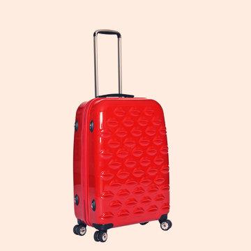 Sì, viaggiare. Con un trolley Lulu Guinness.