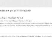 Apple rilascia un’aggiornamento firmware MacBook