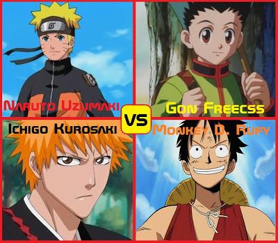 Le Sfide di GiocoMagazzino! 25° e 26° Sfida: Naruto VS Gon VS Ichigo VS Rufy! (SPECIALE SHONEN JUMP)
