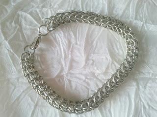 Bracciali in micro chain mail artigianali