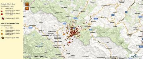 Gargagnata tormentata da uno sciame sismico a bassa intensità, ma con scosse anche sensibili 